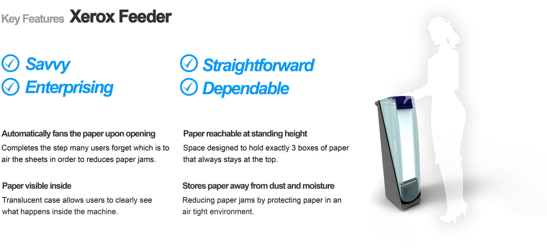 Xerox Feeder dispenser