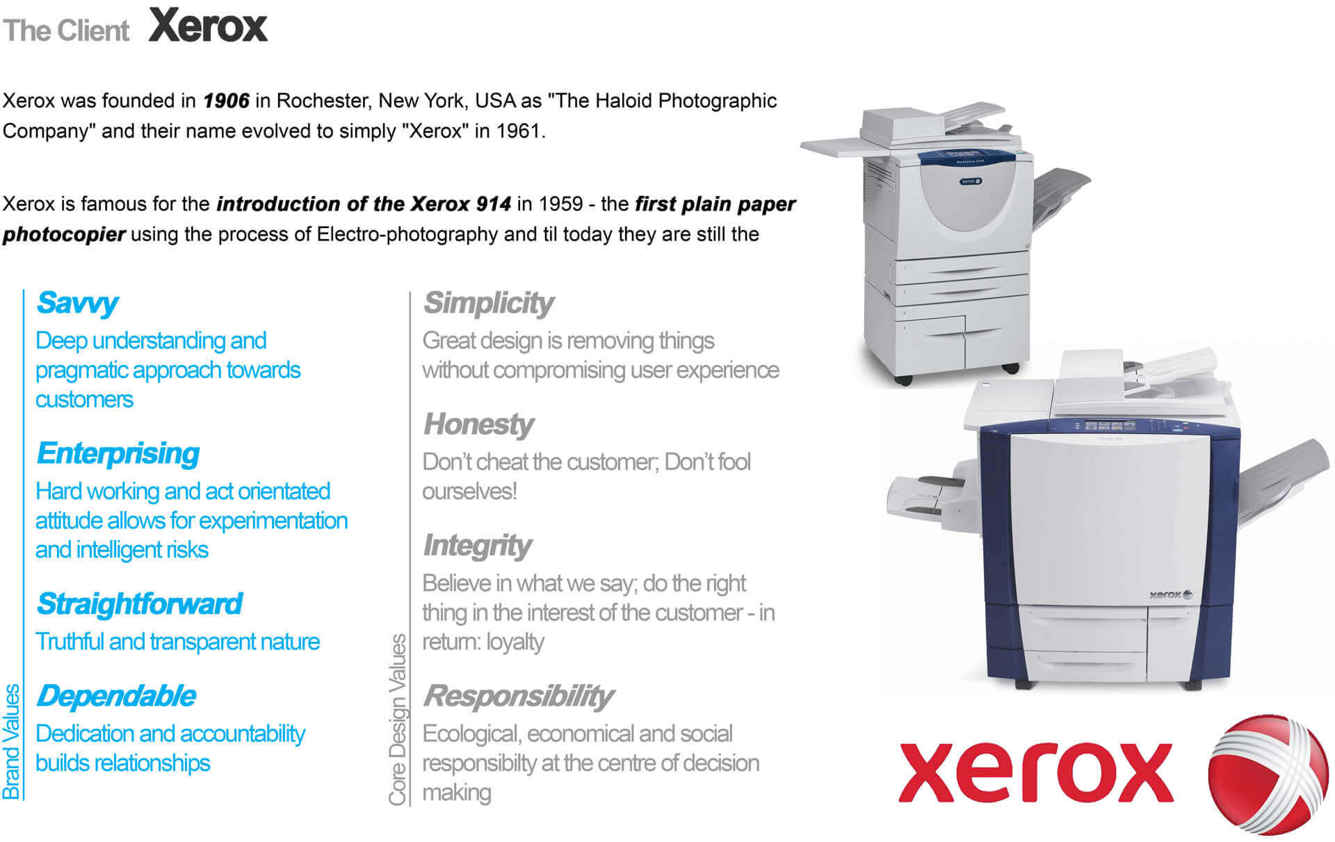 Xerox Feeder dispenser