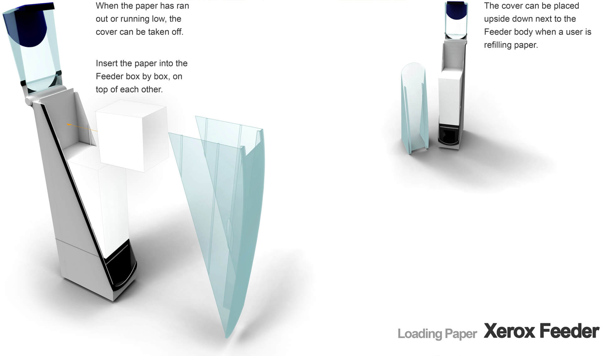 Xerox Feeder dispenser